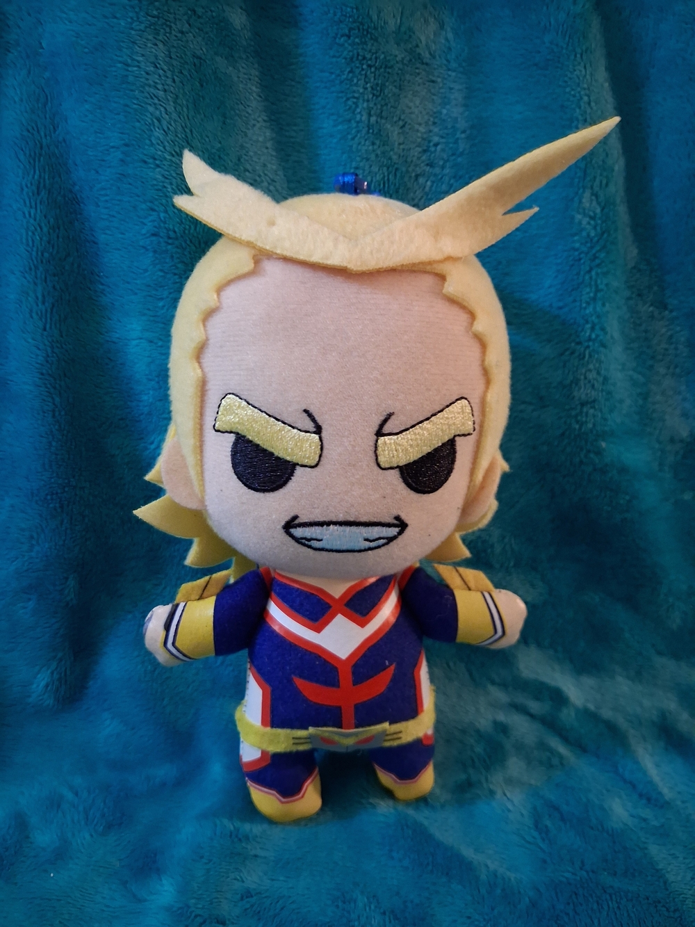 My Hero Academia All Might mini plush clip. No tag. MHA Bandai Spirits